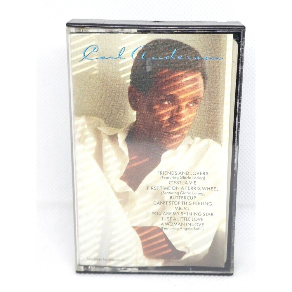 Tape Carl Anderson Epic Carrere Epic Records 1986 Cassette Vintage
